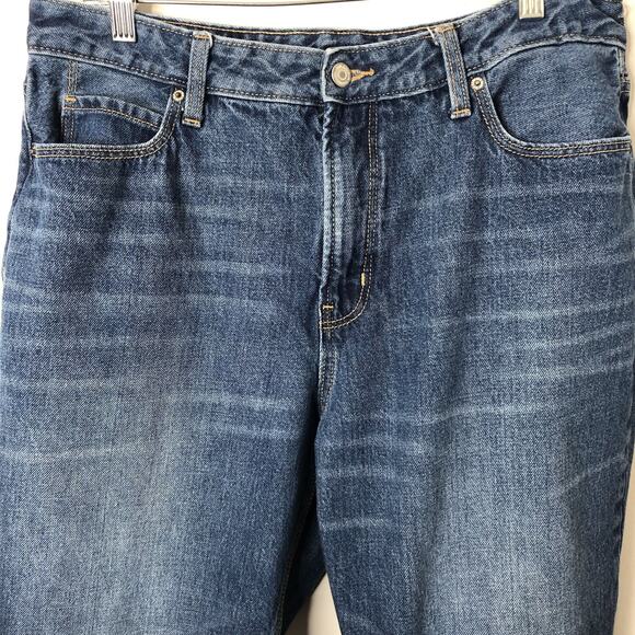 Old Navy Women's High-Rise Cropped Dad Jeans in Petunia Size 14 - Picture 2 of 8